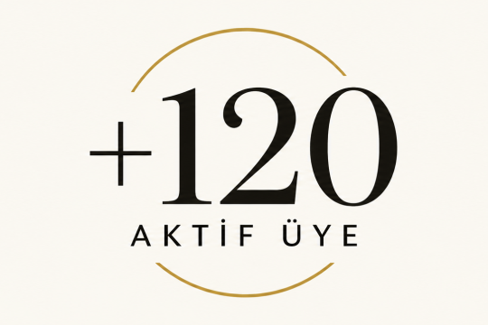 +120 aktif üye